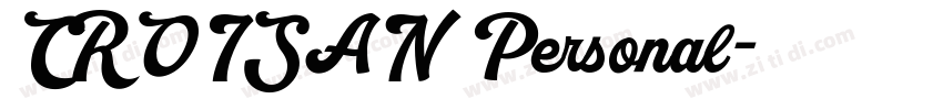 CROISAN Personal字体转换